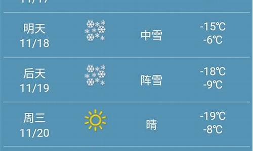 黑河一周天气预报15天_黑龙江黑河一周天气预报7天